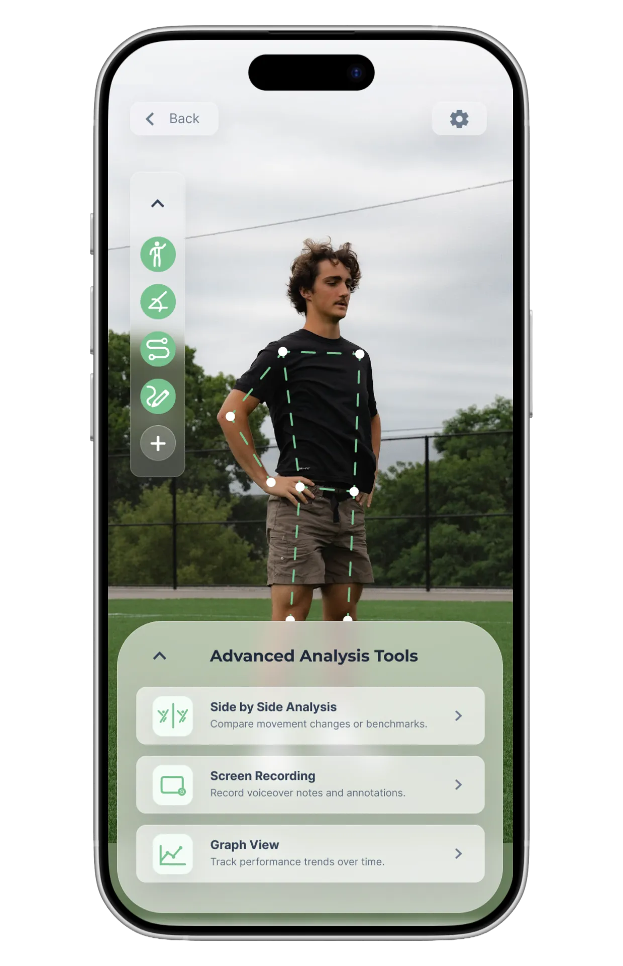 Gather movement data in just one click
